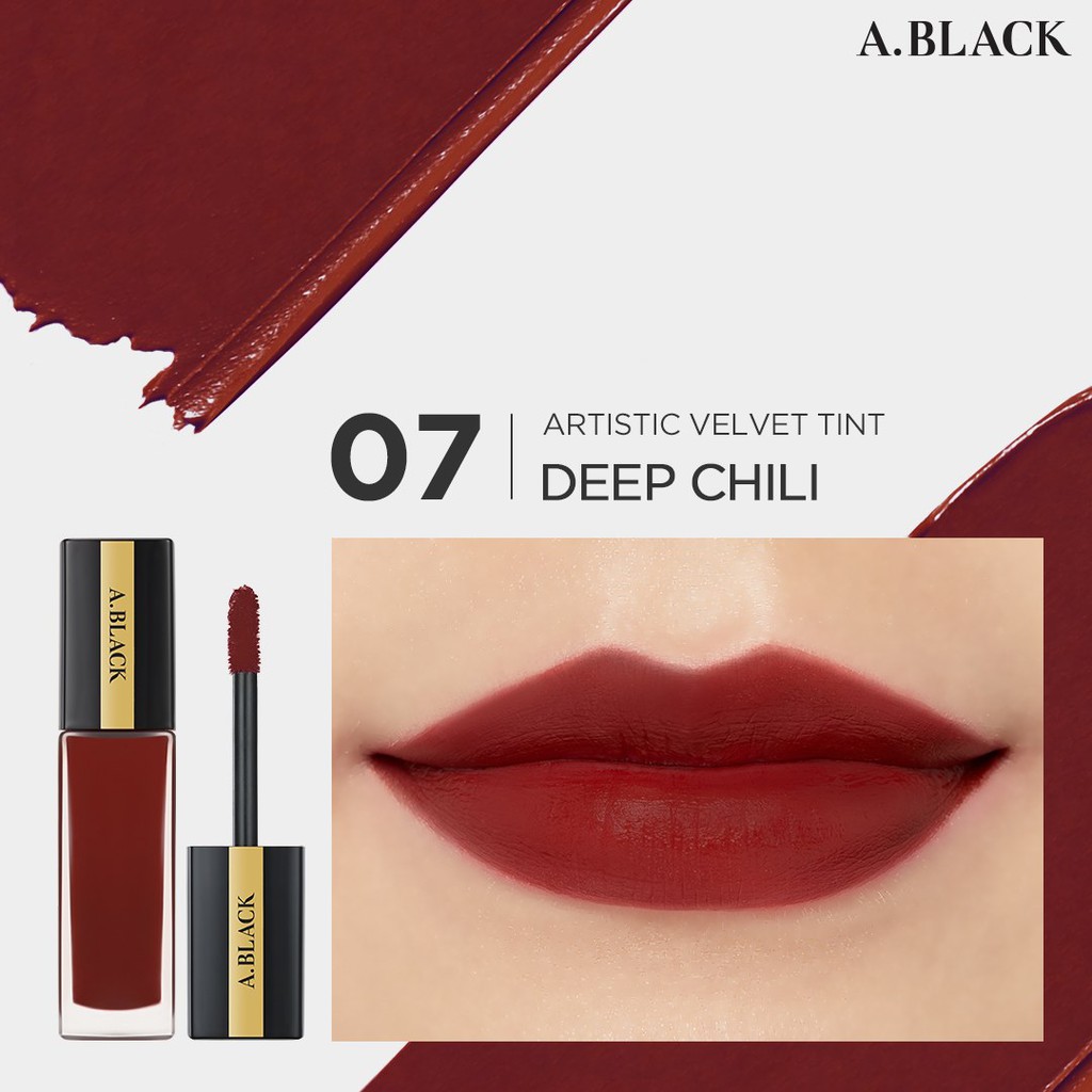 Thẻ test son A BLACK 4 màu siêu lì, mềm mịn như nhung - HONG'S BEAUTY | BigBuy360 - bigbuy360.vn