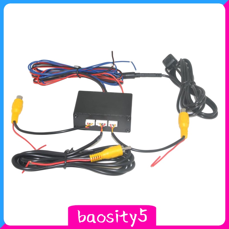 Bộ 5 Hộp Công Tắc Điều Khiển Camera Trước / Sau Cho Xe Hơi