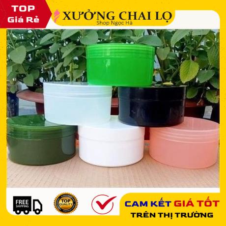 Hủ Đựng Kem ❤ GIÁ RẺ NHẤT ❤ Hũ nhựa đựng kem S200 300g chiết mỹ phẩm , phụ kiện du lịch