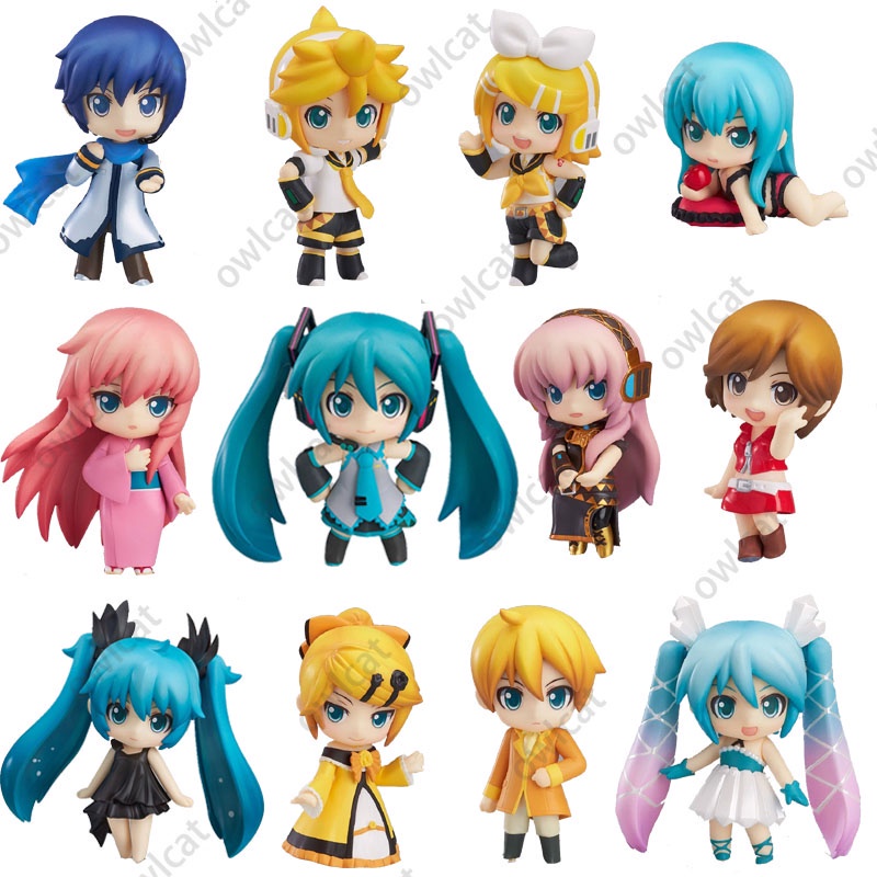 Nendoroid Mô Hình Nhân Vật Hatsune Miku Kaito V3 Megurine Luka Kagamine Rin Kagamine Shinkai