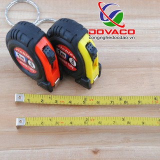 Móc khóa thước rút mini 1m