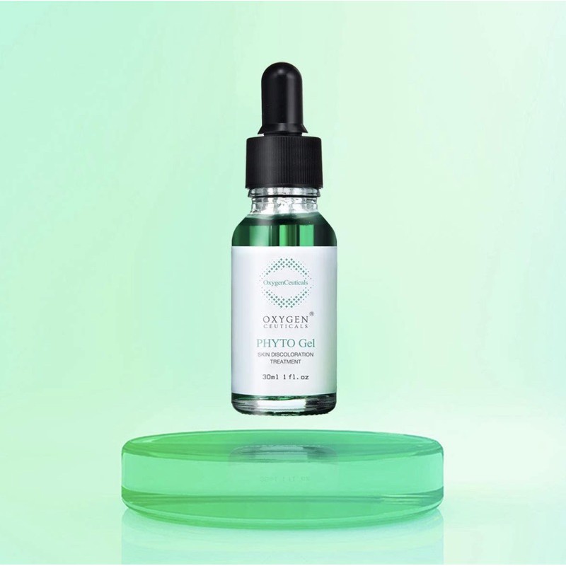 Serum dưỡng trắng se khít lỗ chân lông Oxygen Ceuticals Phyto Gel [60ml]