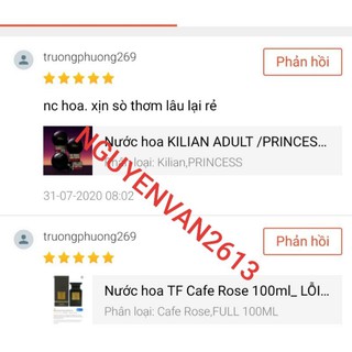 NƯỚC HOA TF CAFE 100ML TESTER/FULL. AUTH.