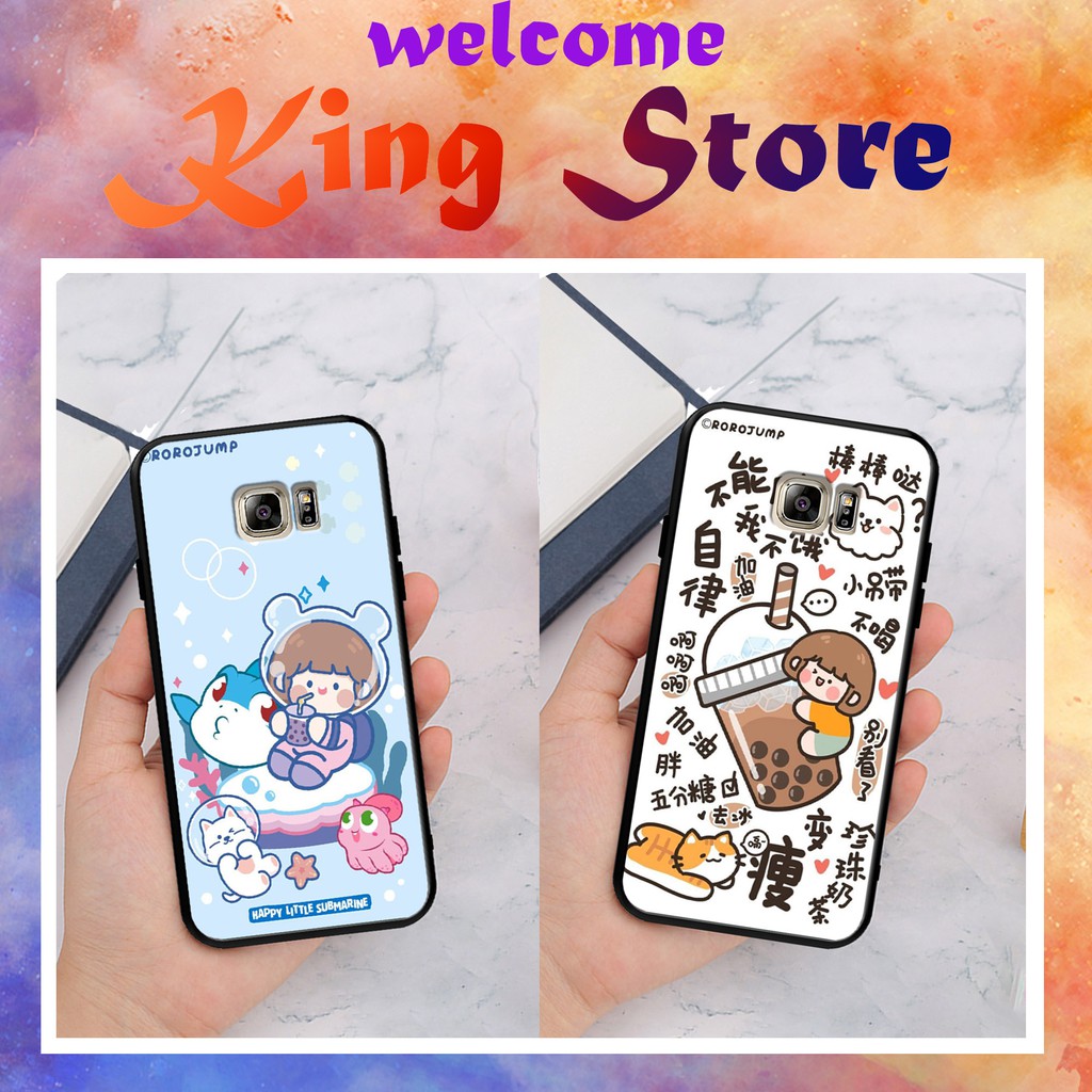 Ốp lưng SamSung S6/S6 Edge/S7/S7 Edge in hình Roro Jump Siêu đẹp, độc, lạ_KINGSTORE.HN_Ốp SS S6/S6E/S7/S7E