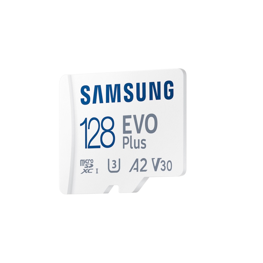 Thẻ nhớ microSDXC Samsung Evo Plus MB-MC128KA 128GB upto 130MB/s C10 U3 kèm Adapter (Bảo hành 5 năm)