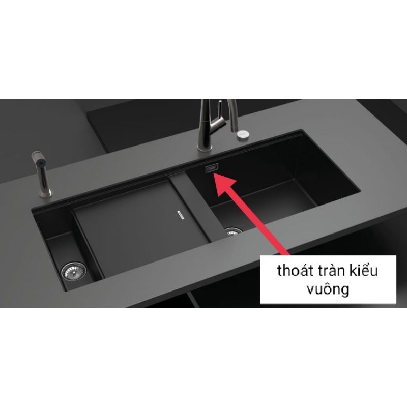 Xiphong chậu rửa bát  ỐNG THOÁT SIÊU TO, CÓ THỂ LẮP ĐẢO CHIỀU