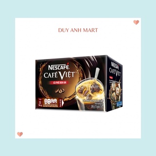 Cà phê đen đá hòa tan nescafe cafe việt 240g