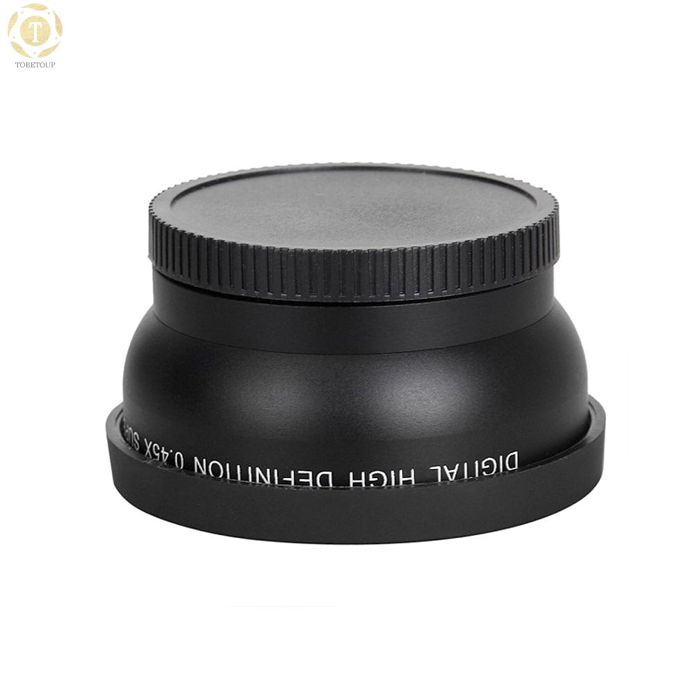 Bộ Ống Kính Góc Rộng Kèm Phụ Kiện Đi Kèm 12 Giờ 58mm 0.45x Hd Dành Cho Ống Kính Canon Nikon Sony Pentax 58mm