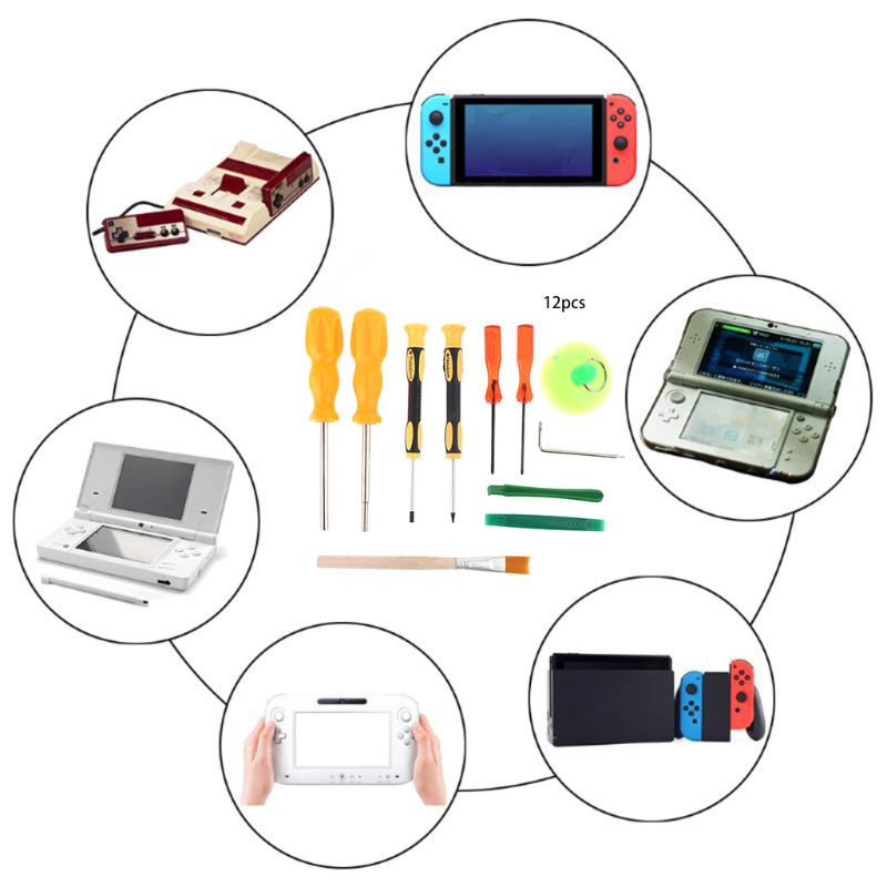 Bộ Tua Vít Ba Cánh 12 Trong 1 Bền Bỉ Chất Lượng Cao