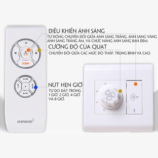 Quạt trần có đèn - Quạt trần
