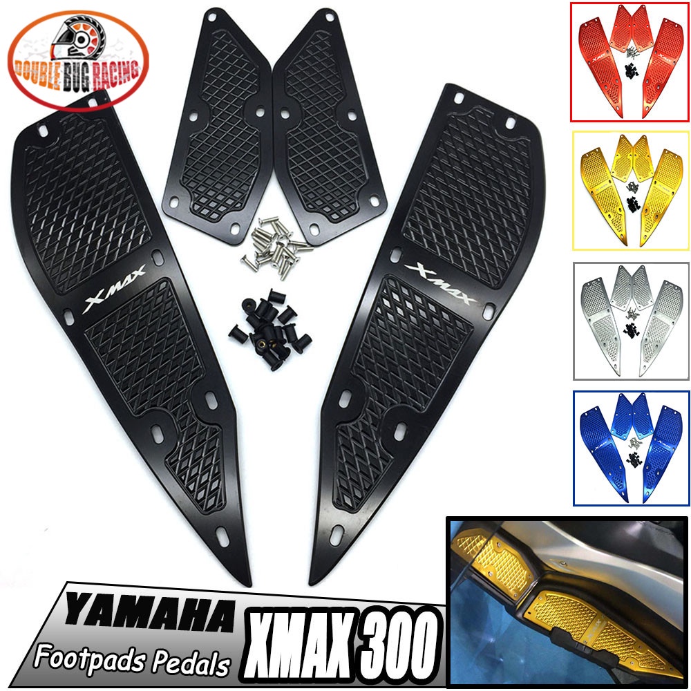Bàn Đạp Để Chân Bằng Hợp Kim Nhôm CNC Cho XMAX 300 XMAX 250 17-20