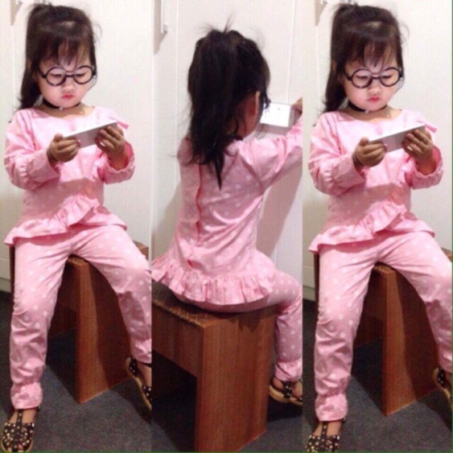  Thanh lý bộ thô mặc nhà cho bé gái