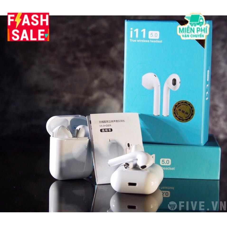 Tai Nghe Bluetooth i11 2019 Tws Bluetooth 5.0 Stereo Super Bass