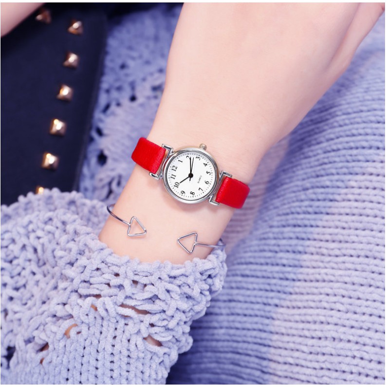 [SỈ] ĐỒNG HỒ NỮ DÂY DA QUARTZ MS177 NHIỀU MÀU PHONG CÁCH HÀN QUỐC | BigBuy360 - bigbuy360.vn