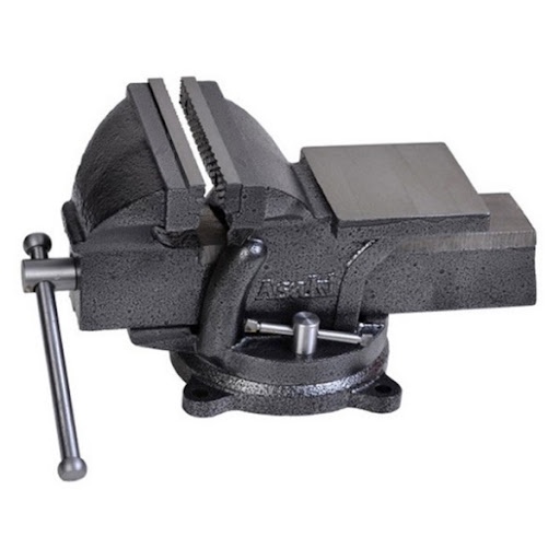 Ê tô kẹp bàn nguội 4inch/ 100mm ASAKI, mở miệng 100mm