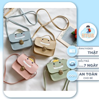 Túi đeo chéo công chúa nhỏ màu pastel cho bé gái dễ thương da PU mềm mịn 2TUB M09