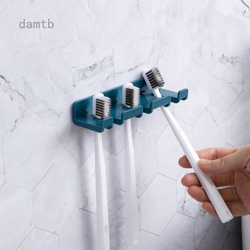 Giá Treo Bàn Chải Đánh Răng Gắn Tường Không Cần Khoan Tiện Dụng