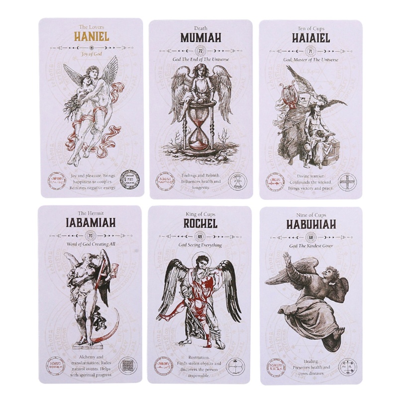 Bộ Bài Tarot Thiên Thần Oracles Giải Trí Gia Đình