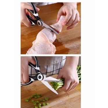 Kéo cắt gà đa năng có nắp đậy an toàn