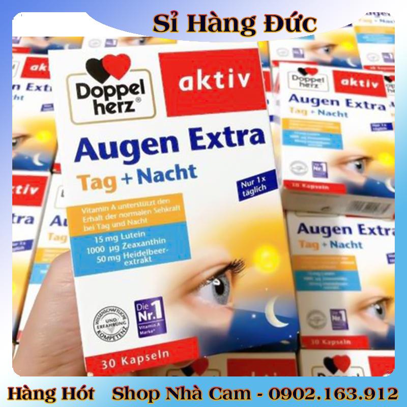 Viên Uống Bổ Mắt Doppelherz Augen Extra - Bổ Sung Vitamin A, Chống Mỏi Mắt, Tăng Cường Thị Lực