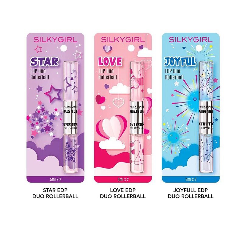 Nước Hoa Silkygirl 2 Đầu 4 Hương 5mlx2 EDP Duo Rollerball - Viebeauty | BigBuy360 - bigbuy360.vn