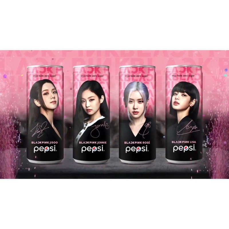 [CÓ SẴN] FULL BỘ PEPSI BLACKPINK HỒNG XANH