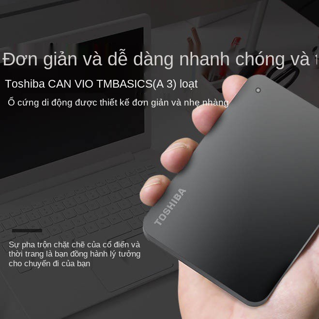 Toshiba / Toshiba Đĩa cứng di động 1t Mới nhỏ màu đen A3 2T 4TB. Apple ngoài bên ngoài có thể được mã hóa | BigBuy360 - bigbuy360.vn
