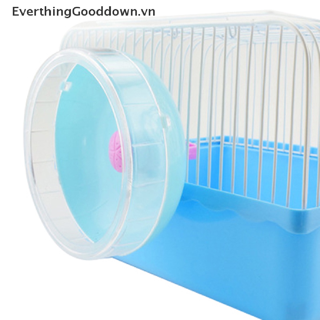 Everthingood Đĩa Đồ Chơi Tập Chạy Bộ Bằng Nhựa Hình Chuột Hamster Nhỏ Nhắn Dễ Thương