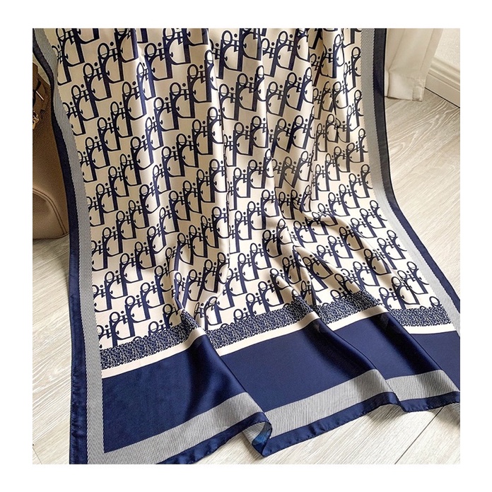 Khăn choàng cổ lụa cao cấp size 90x180cm