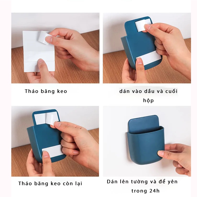 Hộp đựng điều khiển remote điều hòa sạc điện thoại di động