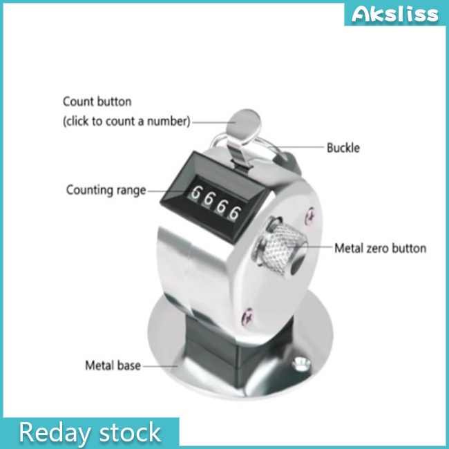 Máy Đếm Cầm Tay 4 Số Tiện Lợi