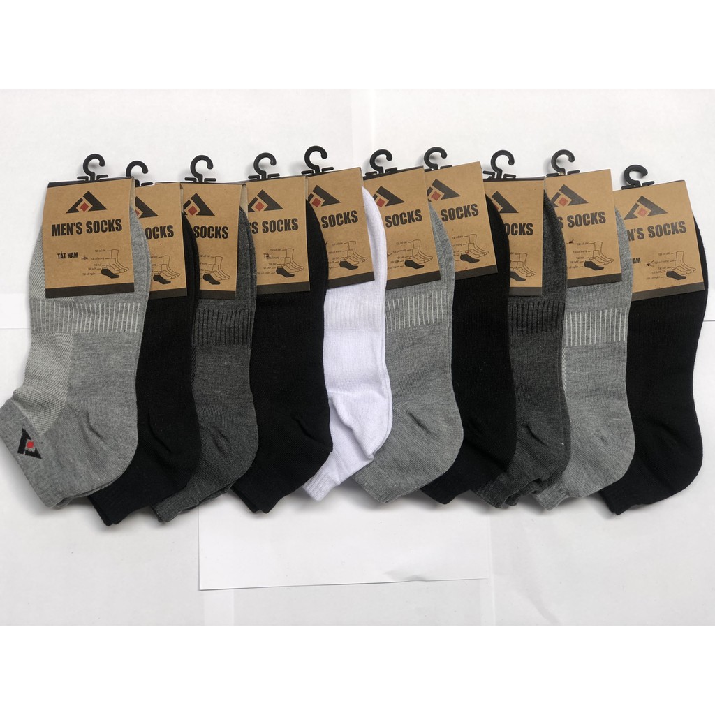 Combo 05 Tất Nam Trịnh Trung Cổ Ngắn Hàng Việt Nam Xuất Khẩu, Xịn, Co Giãn Tốt, Khử Mùi