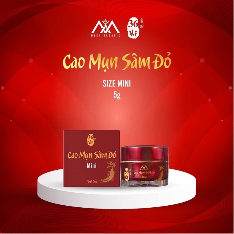 CAO MỤN SÂM ĐỎ MINI