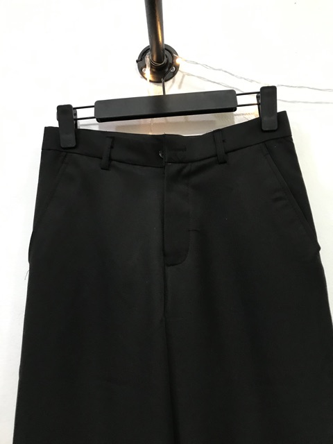 Quần Tây Ống Rộng Co Giãn Thời Trang UNISEX Nam Nữ (Có Ảnh Thật)