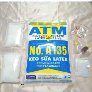 BỘ KIT SLIME 30 MÓN TRANG TRÍ SLIME/Keo sữa đầy đủ dung dịch làm đông giải trí vui nhộn