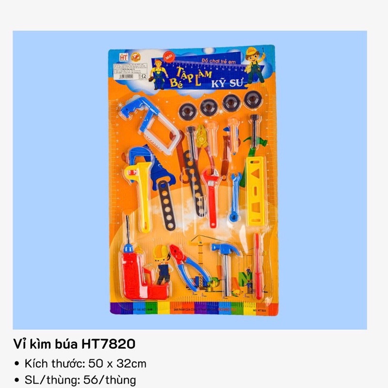 Bộ kỹ sư cho bé