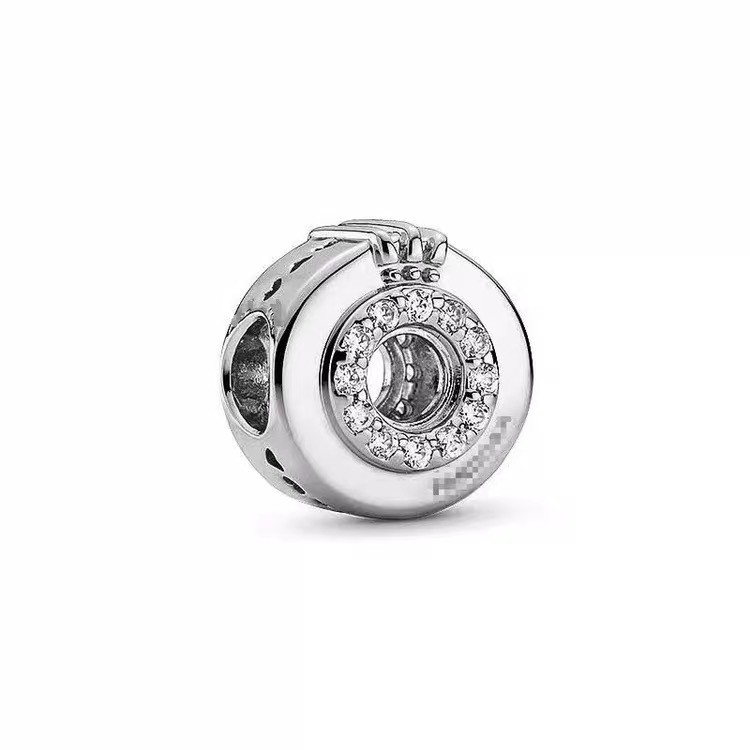 charm bạc s925 vương miện xỏ ngang