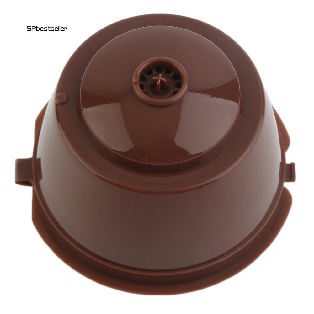 Set 3 cốc lọc bằng nhựa và thép không gỉ cho máy pha cafe Dolce Gusto
