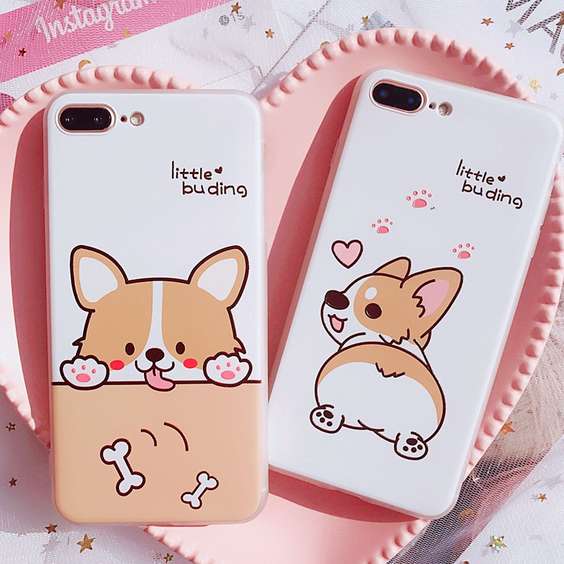 Ốp lưng IP Shiba and Bones Kute