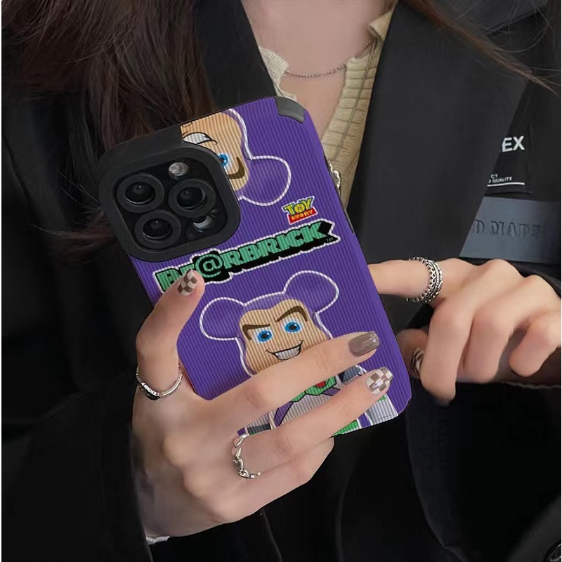 Ốp Điện Thoại Da Họa Tiết Toy Story Cho iphone 13 Pro Max i13 13pro 11 Pro Max i11 X XR Xs Max 7plus 8plus 12Pro 12 Pro Max