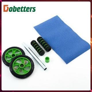 con lăn 2 bánh tập cơ bụng tại nhà có tặng kèm thảm lót gối, hàng Dobetters cao cấp, chính hãng
