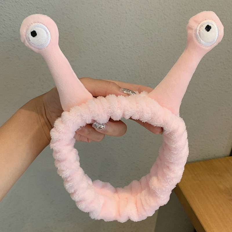 Băng Đô Cài Tóc rửa mặt Hình Ốc Sên Đáng Yêu