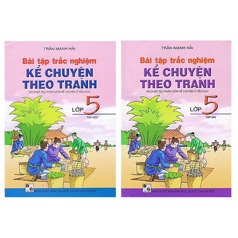 Sách - Combo Bài Tập Trắc Nghiệm Kể Chuyện Theo Tranh Lớp 5