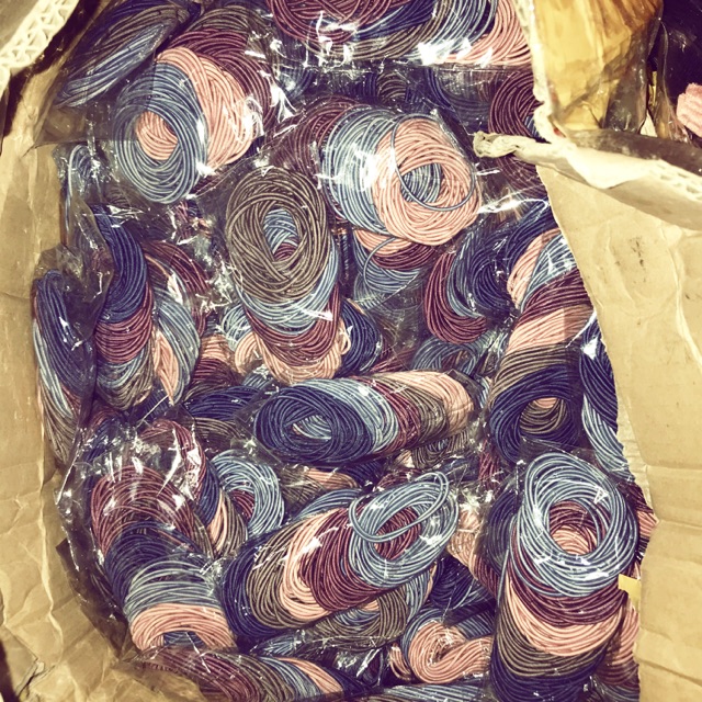 Gói 100 dây thun buộc tóc