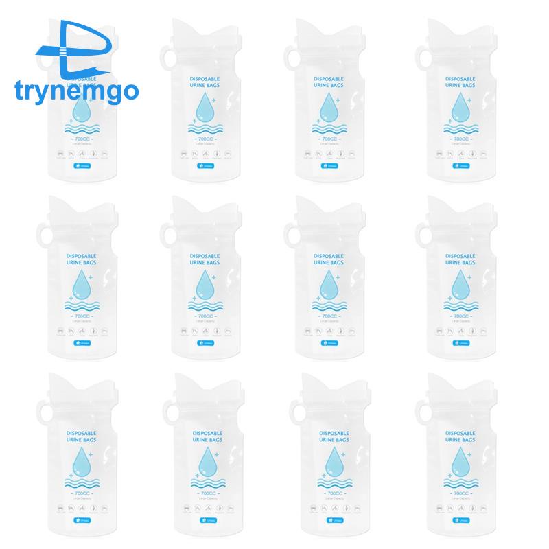 Bộ 12 Túi Đi Vệ Sinh Khẩn Cấp 700Ml Dùng Một Lần Cho Nam Và Nữ
