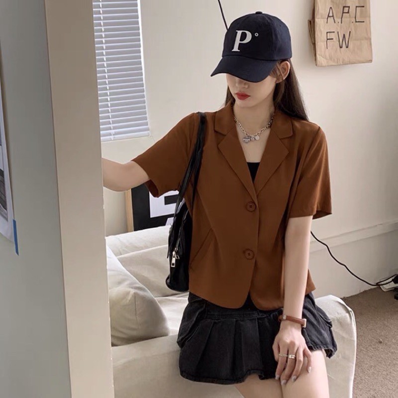 ÁO VEST NGẮN TAY VINTAGE SIÊU HOT 2021 | BigBuy360 - bigbuy360.vn