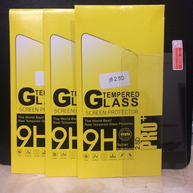Kính Cường Lực Samsung J6/J6 Plus/J7/J710/J7 Prime/J7 Pro/J7 Duo/J8/J8 Plus trong suốt không full màn hình