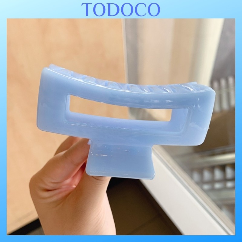 Kẹp tóc màu thạch cỡ lớn FREESHIP phong cách Hàn Quốc - hợp thời trang xinh xắn cho nữ