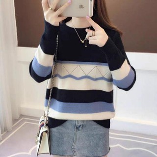 Áo len kẻ ô cực đẹp