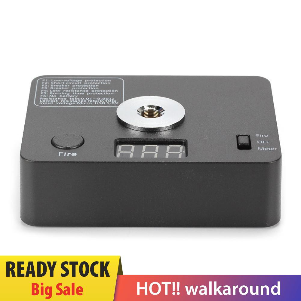 Walk 521 Tab Mini V3 Ohm Meter Reader Resistance Tester Vape Coil Wire DIY Tool